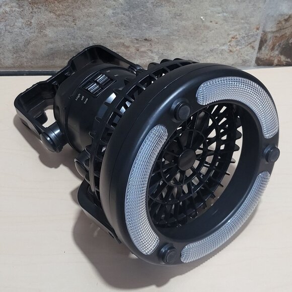 Happy Camper 2 in1 LED Tent Ceiling Fan Camping Lantern - Picture 9 of 11